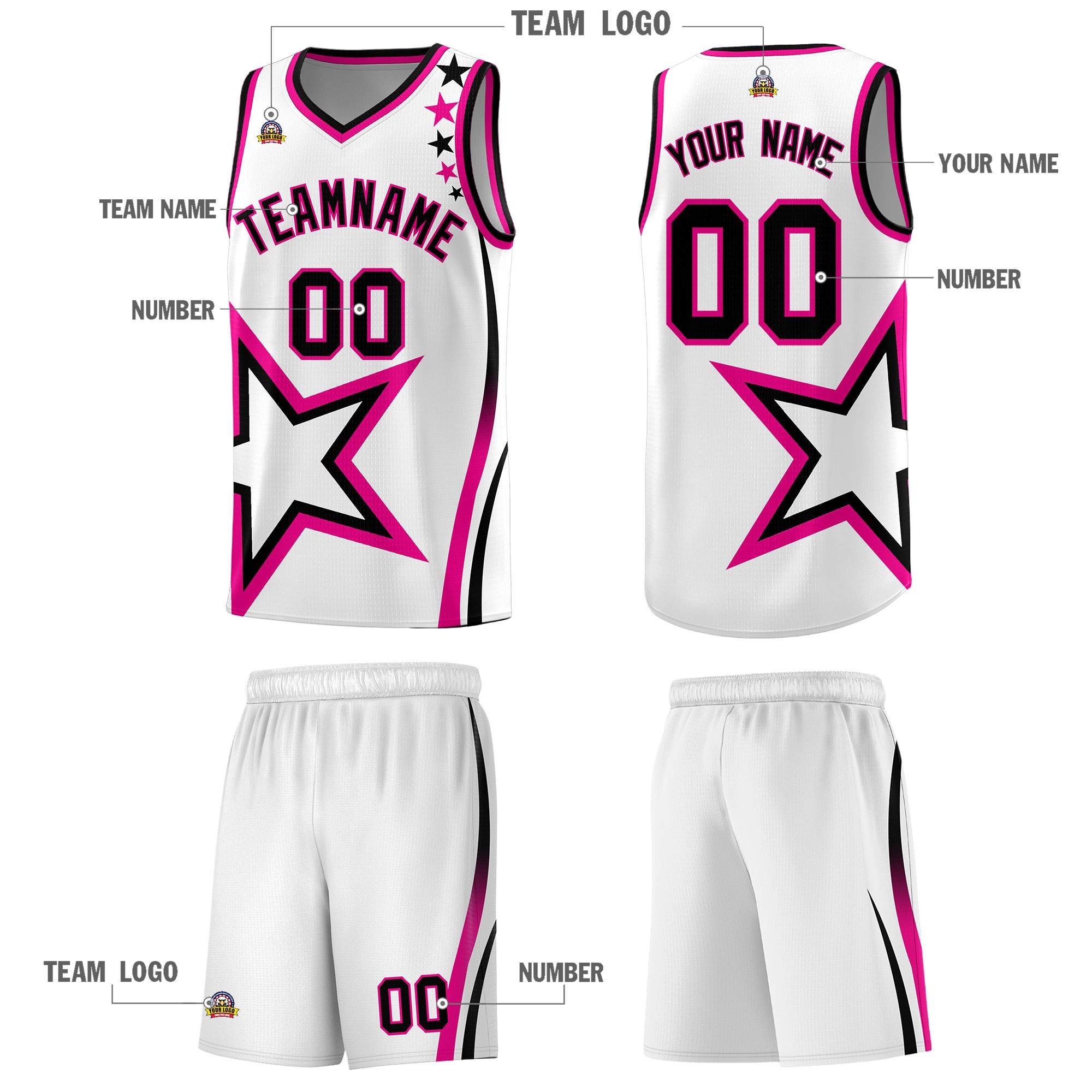 Custom Neon Green Navy-White Side Two-Tone Classic Sports Uniform Basketball Jersey |KXKSHOP