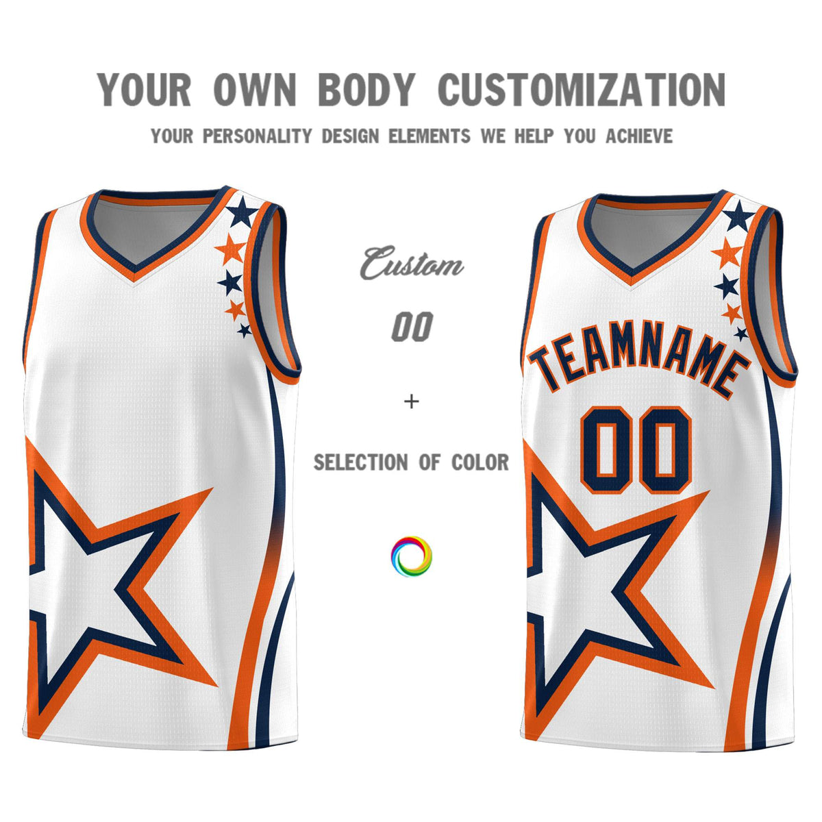 Custom Neon Green Navy-White Side Two-Tone Classic Sports Uniform Basketball Jersey |KXKSHOP