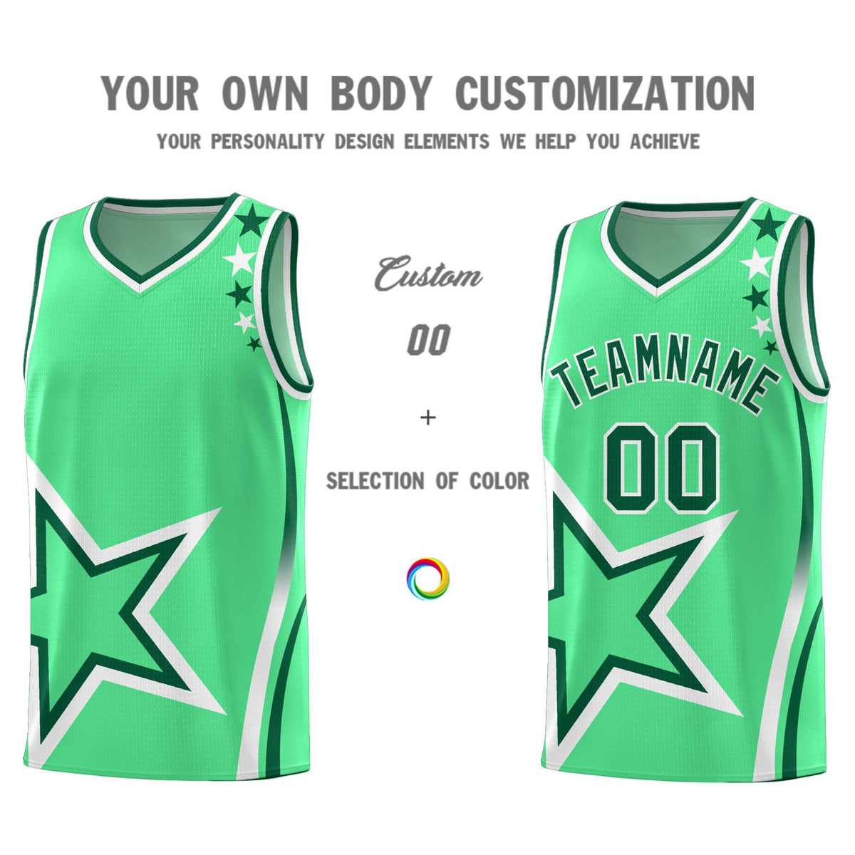 Custom Neon Green Navy-White Side Two-Tone Classic Sports Uniform Basketball Jersey |KXKSHOP