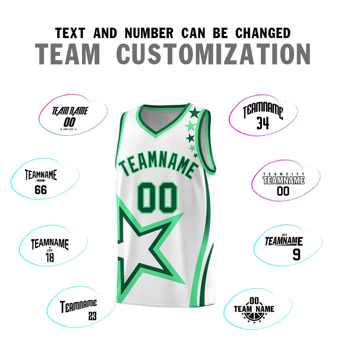 Custom Neon Green Navy-White Side Two-Tone Classic Sports Uniform Basketball Jersey |KXKSHOP