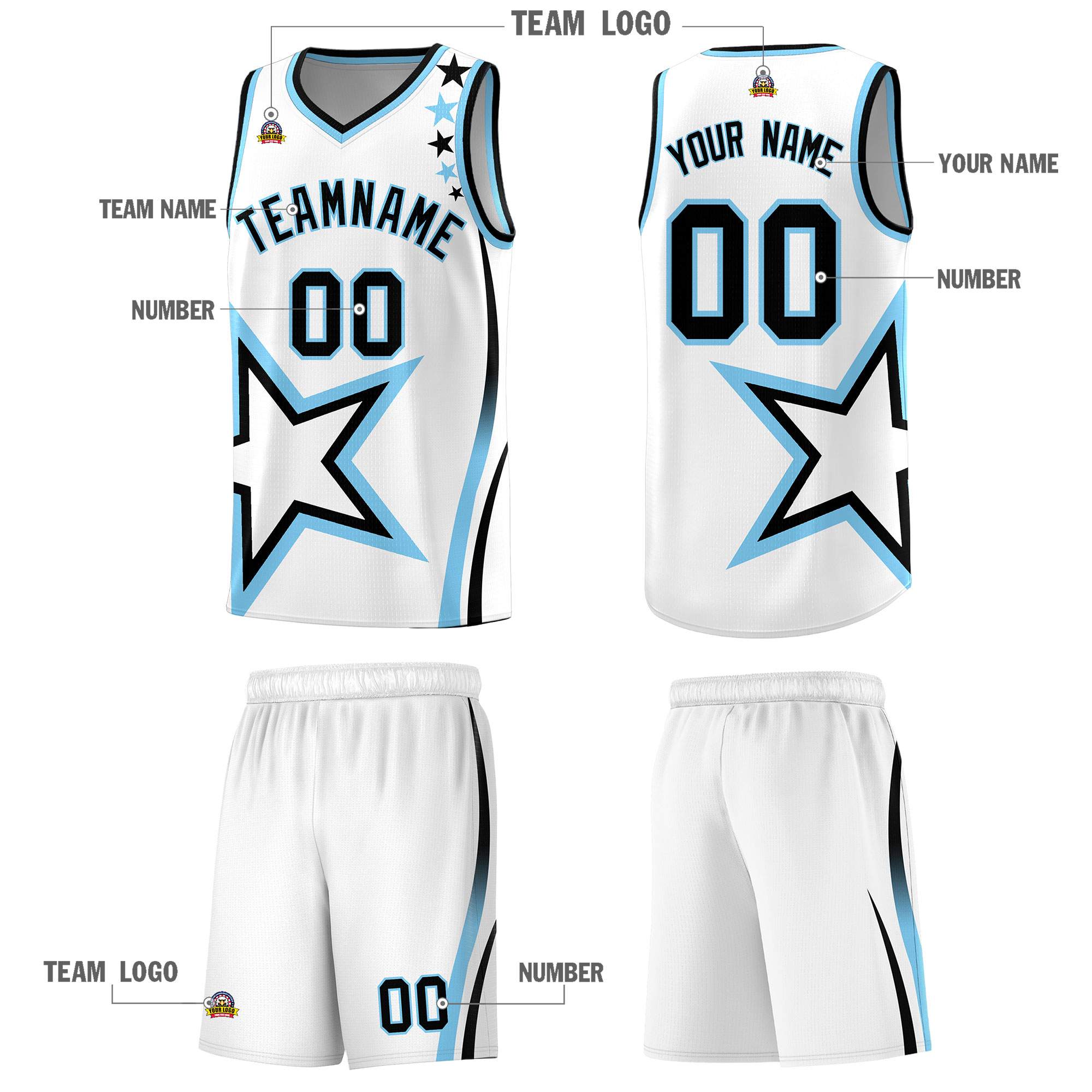 Custom Neon Green Navy-White Side Two-Tone Classic Sports Uniform Basketball Jersey |KXKSHOP