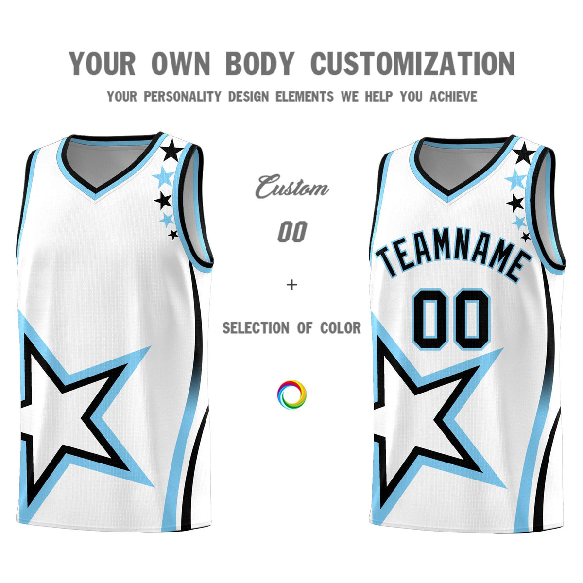 Custom Neon Green Navy-White Side Two-Tone Classic Sports Uniform Basketball Jersey |KXKSHOP
