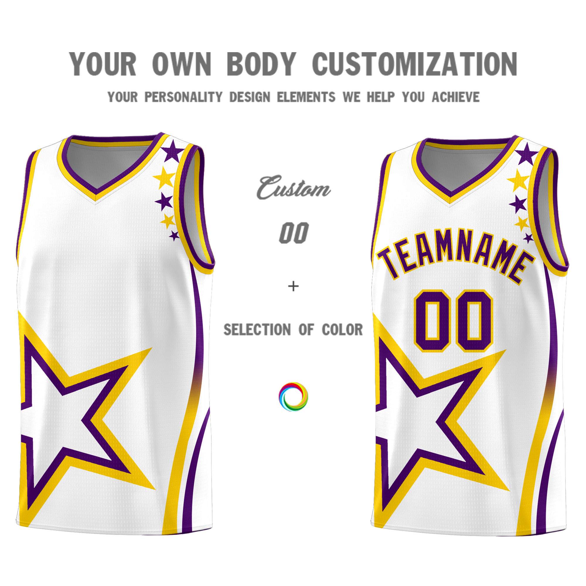 Custom Neon Green Navy-White Side Two-Tone Classic Sports Uniform Basketball Jersey |KXKSHOP
