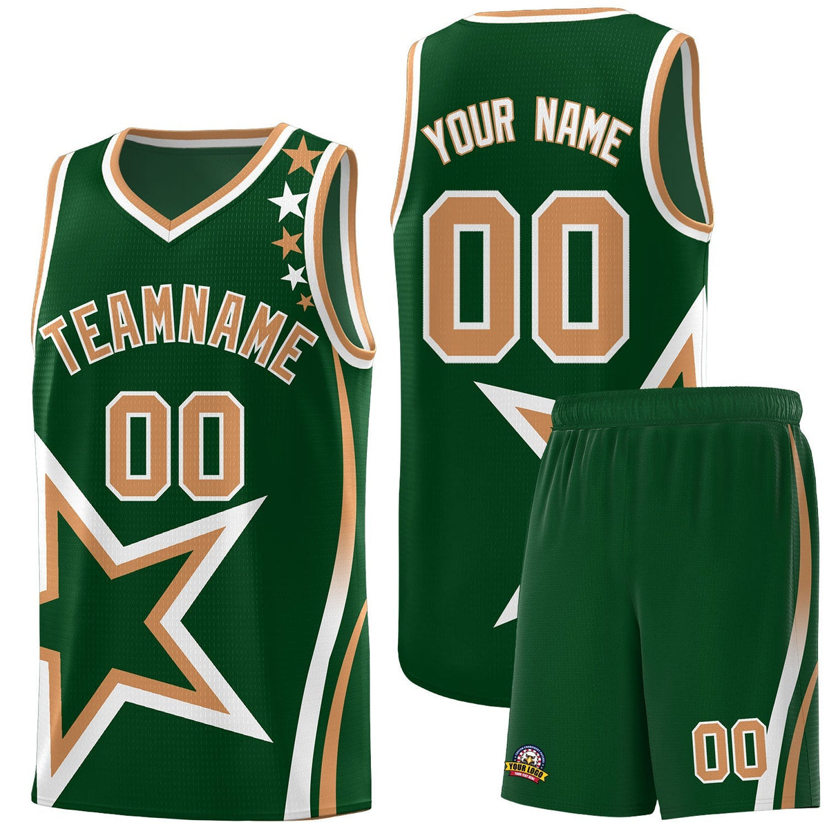 Custom Neon Green Navy-White Side Two-Tone Classic Sports Uniform Basketball Jersey |KXKSHOP