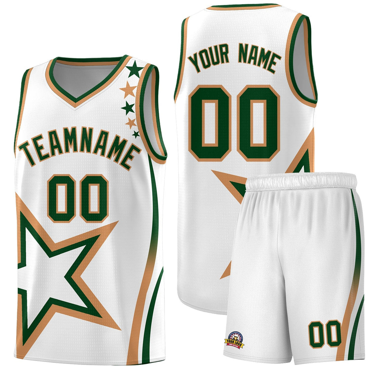Custom Neon Green Navy-White Side Two-Tone Classic Sports Uniform Basketball Jersey |KXKSHOP