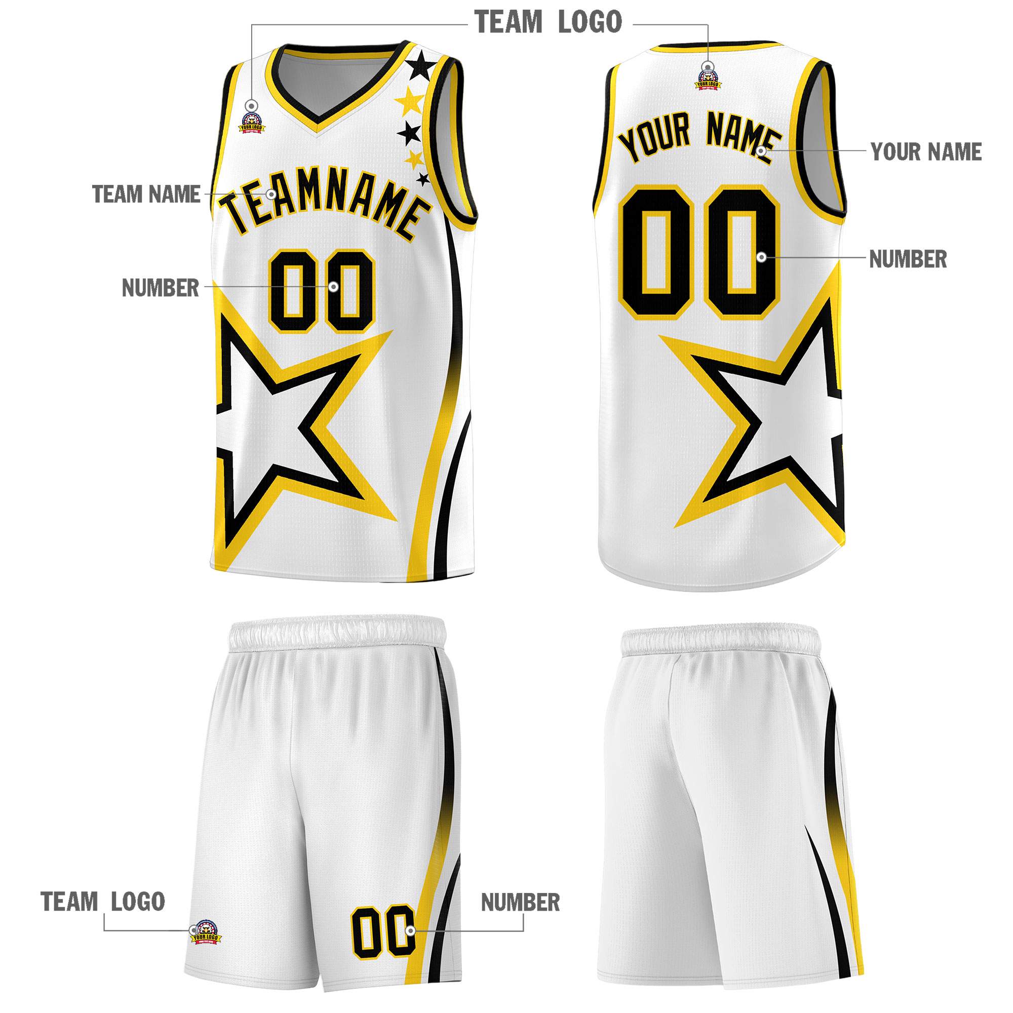 Custom Neon Green Navy-White Side Two-Tone Classic Sports Uniform Basketball Jersey |KXKSHOP