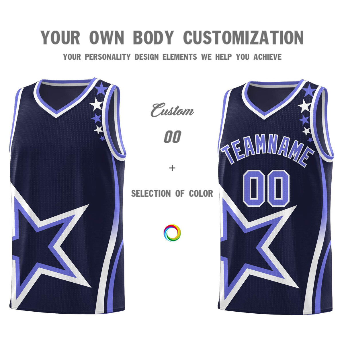Custom Neon Green Navy-White Side Two-Tone Classic Sports Uniform Basketball Jersey |KXKSHOP