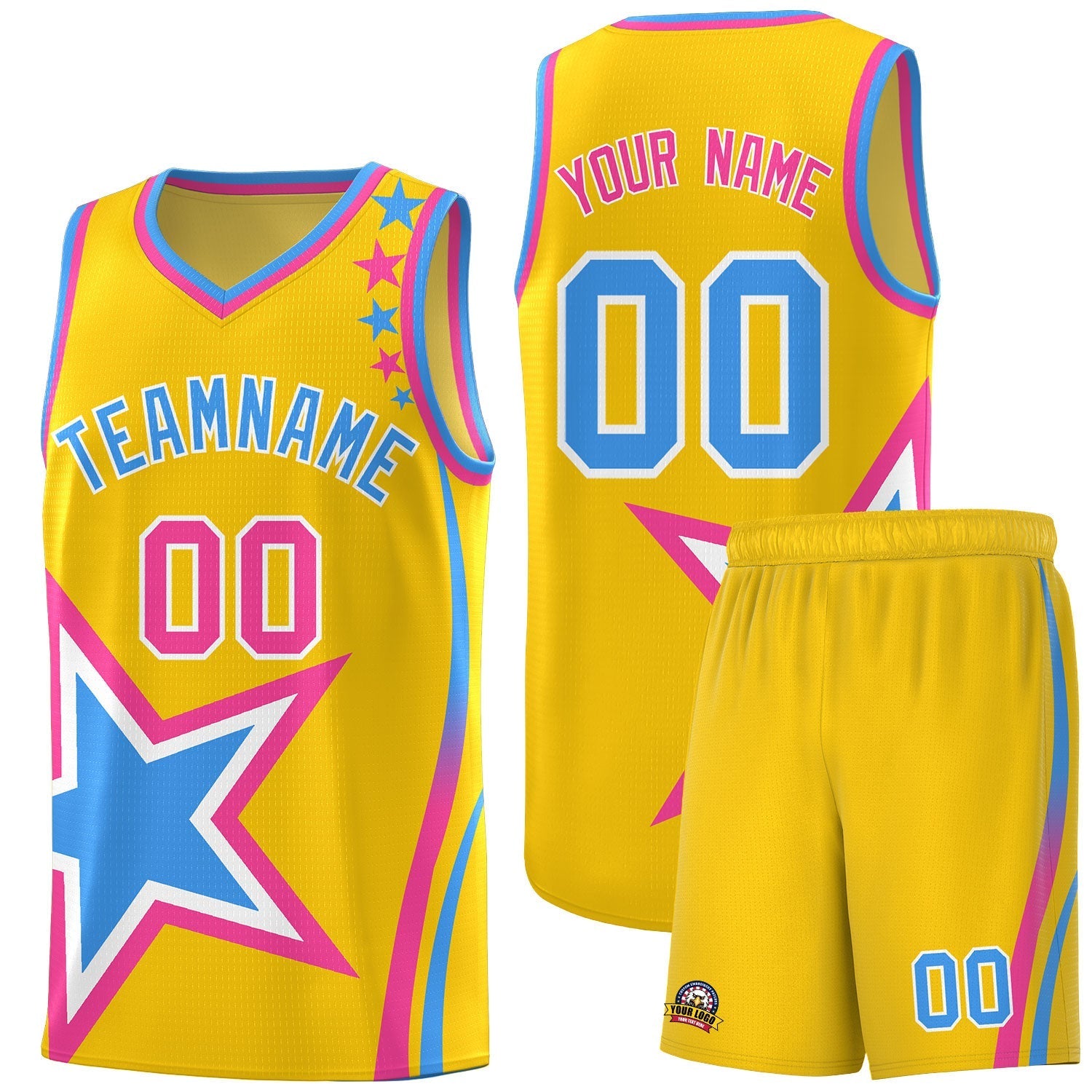 Custom Neon Green Navy-White Side Two-Tone Classic Sports Uniform Basketball Jersey |KXKSHOP