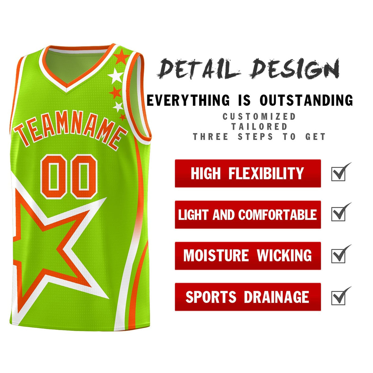 Custom Neon Green Navy-White Side Two-Tone Classic Sports Uniform Basketball Jersey |KXKSHOP