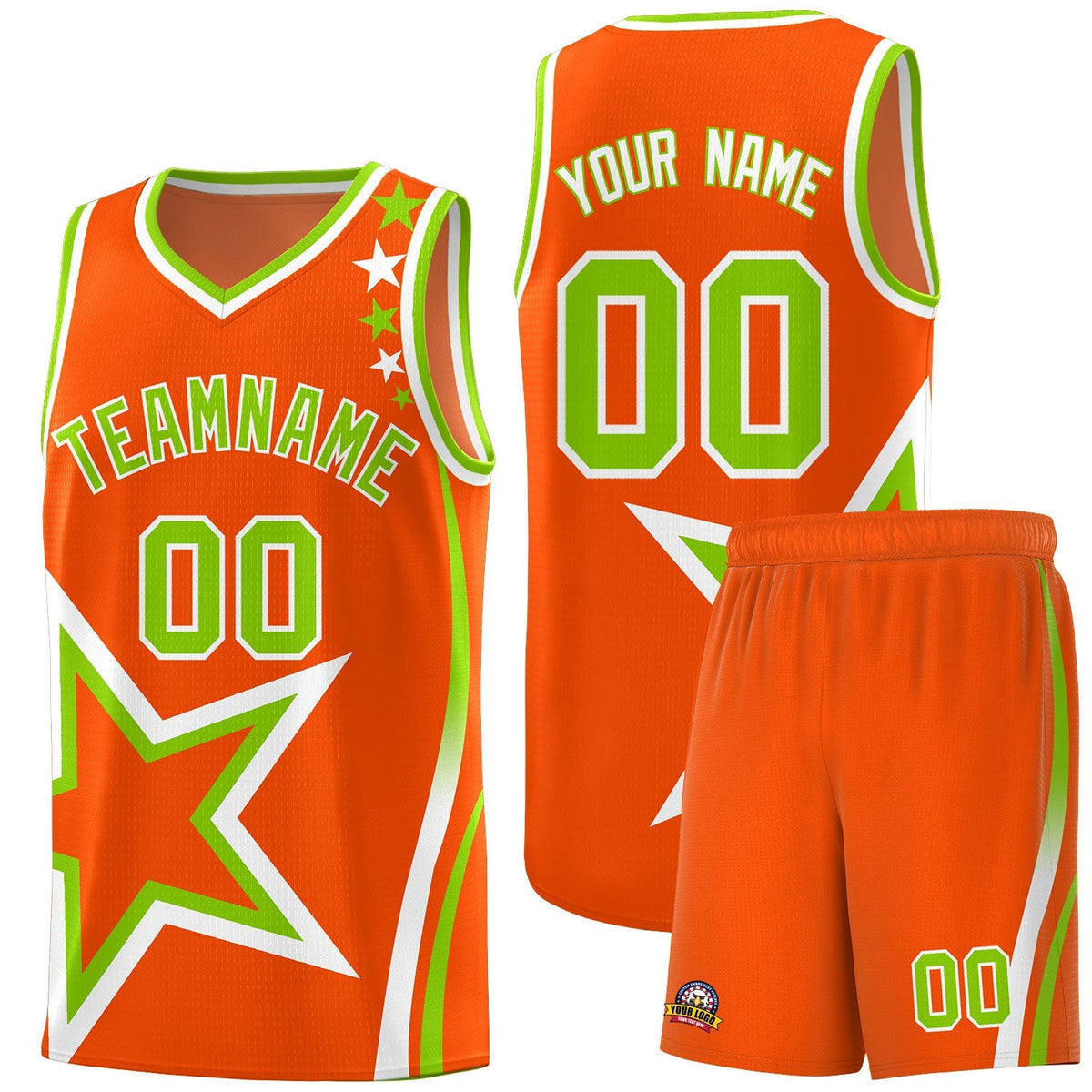 Custom Neon Green Navy-White Side Two-Tone Classic Sports Uniform Basketball Jersey |KXKSHOP