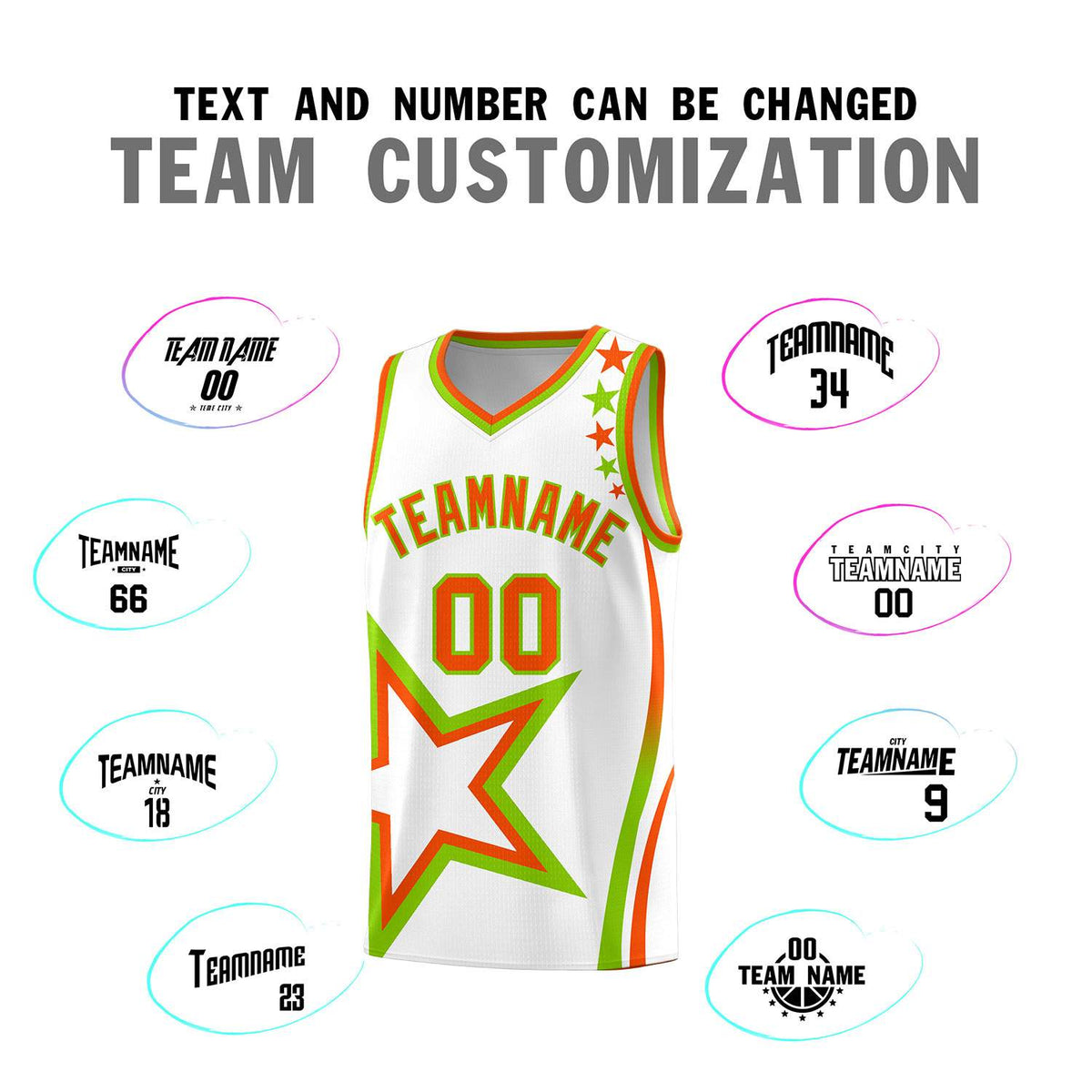 Custom Neon Green Navy-White Side Two-Tone Classic Sports Uniform Basketball Jersey |KXKSHOP