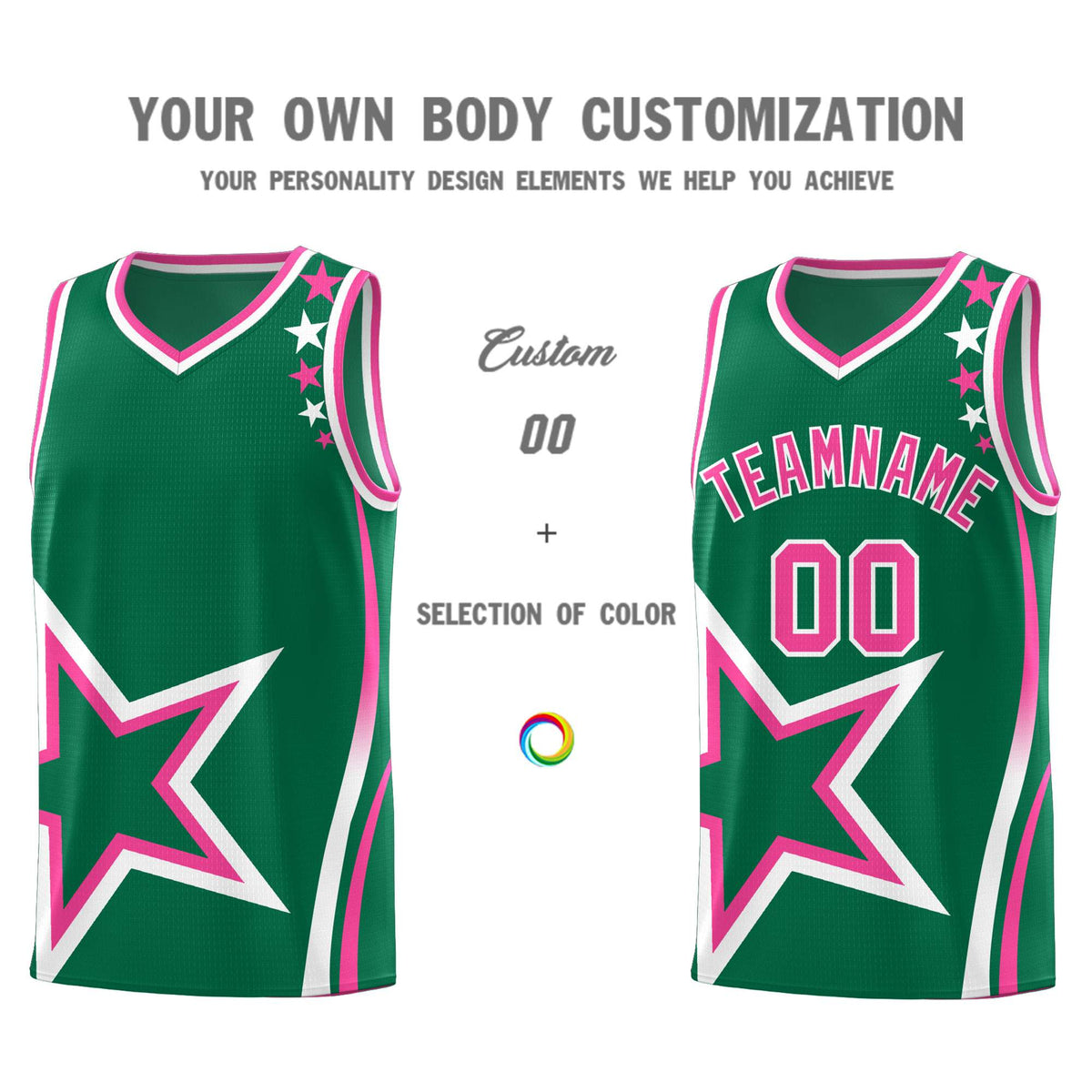 Custom Neon Green Navy-White Side Two-Tone Classic Sports Uniform Basketball Jersey |KXKSHOP