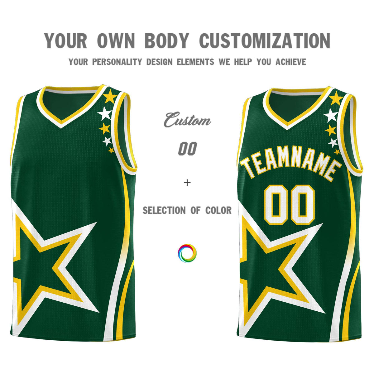 Custom Neon Green Navy-White Side Two-Tone Classic Sports Uniform Basketball Jersey |KXKSHOP