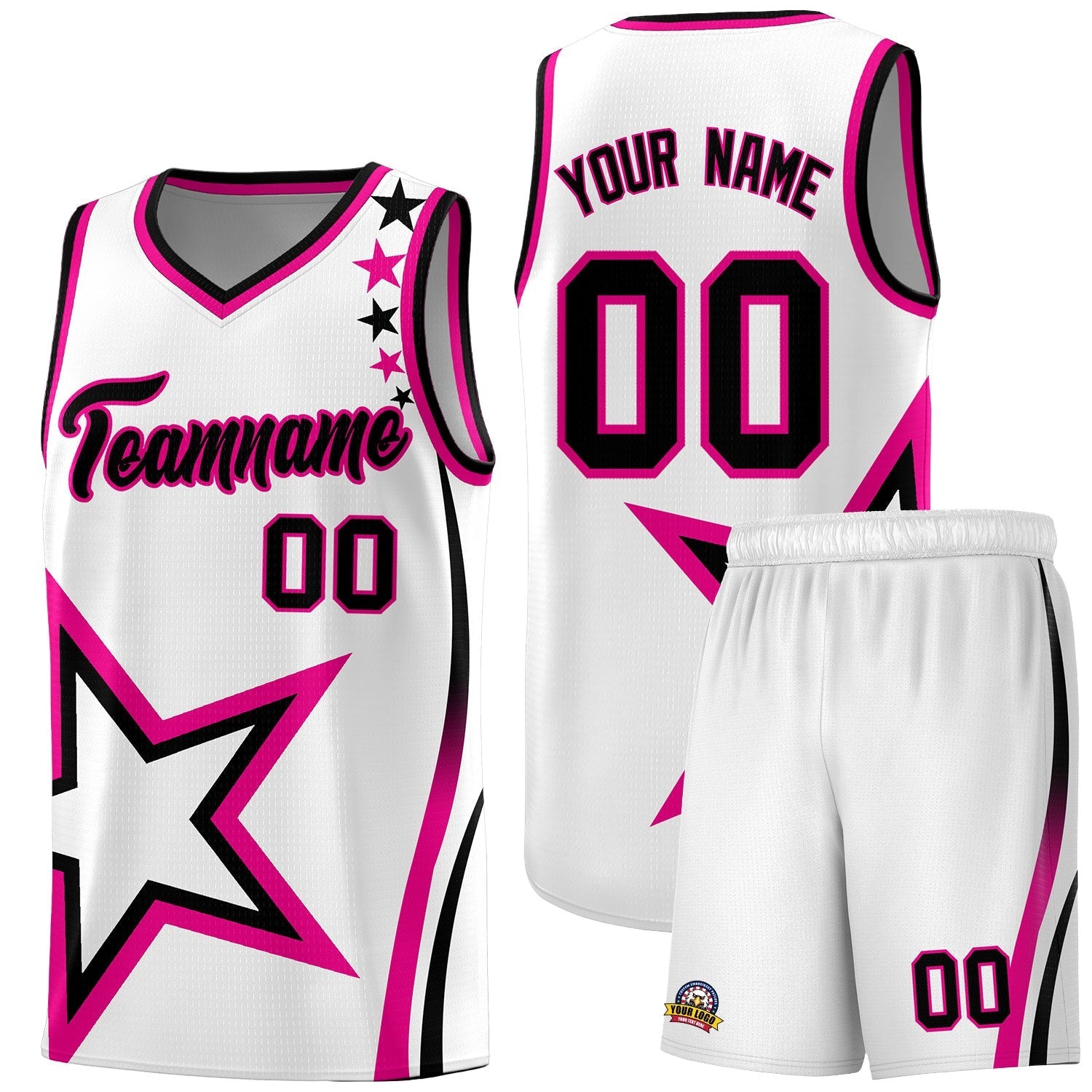 Custom Neon Green Navy-White Side Two-Tone Classic Sports Uniform Basketball Jersey |KXKSHOP
