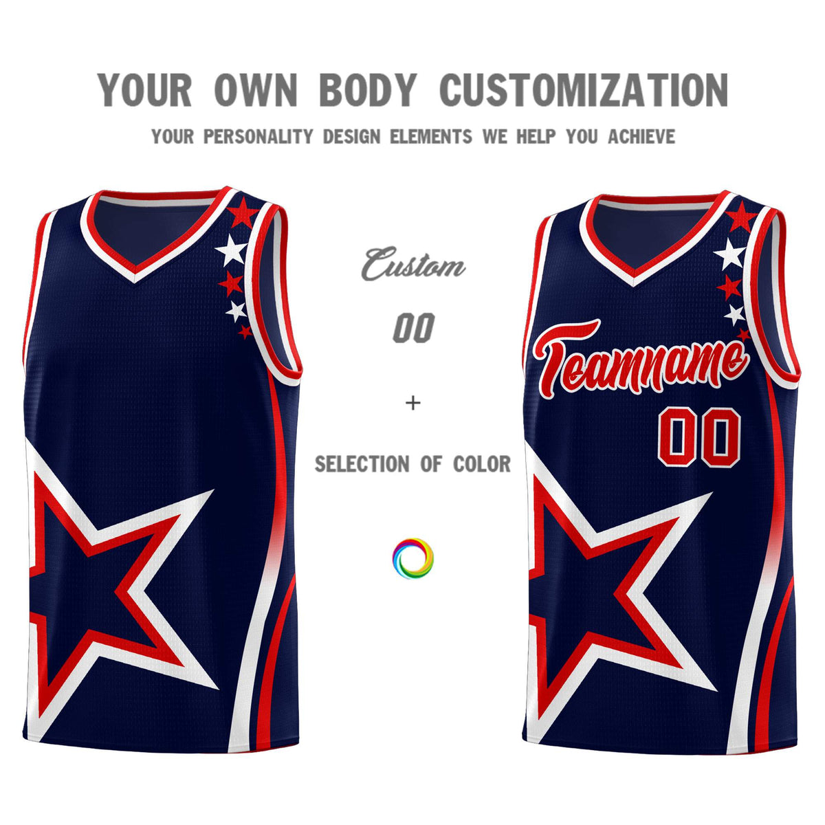 Custom Neon Green Navy-White Side Two-Tone Classic Sports Uniform Basketball Jersey |KXKSHOP