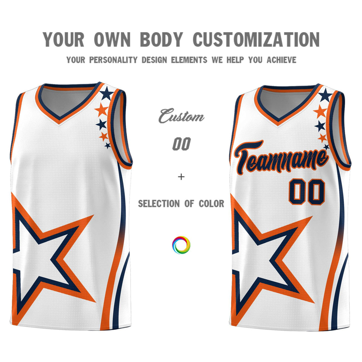 Custom Neon Green Navy-White Side Two-Tone Classic Sports Uniform Basketball Jersey |KXKSHOP