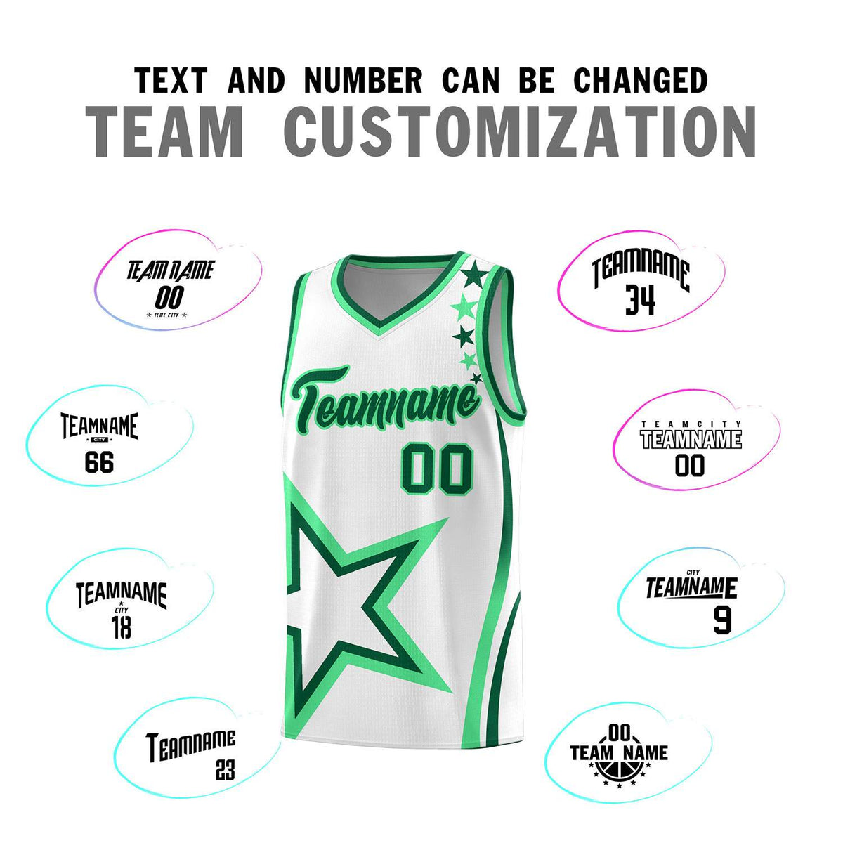 Custom Neon Green Navy-White Side Two-Tone Classic Sports Uniform Basketball Jersey |KXKSHOP
