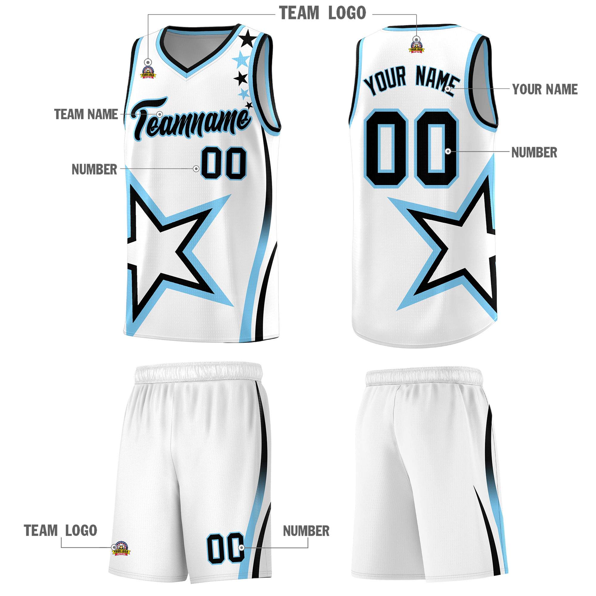 Custom Neon Green Navy-White Side Two-Tone Classic Sports Uniform Basketball Jersey |KXKSHOP