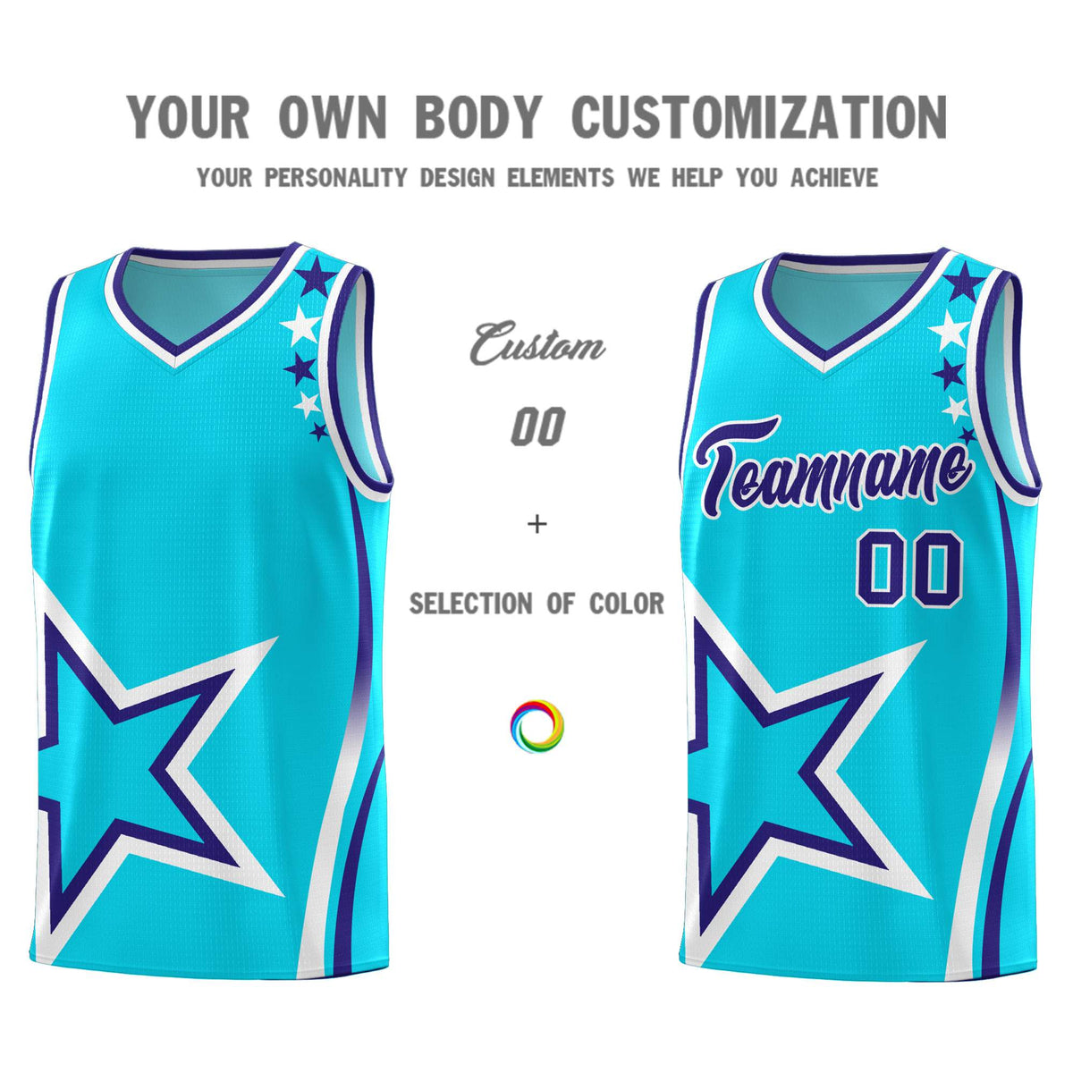 Custom Neon Green Navy-White Side Two-Tone Classic Sports Uniform Basketball Jersey |KXKSHOP
