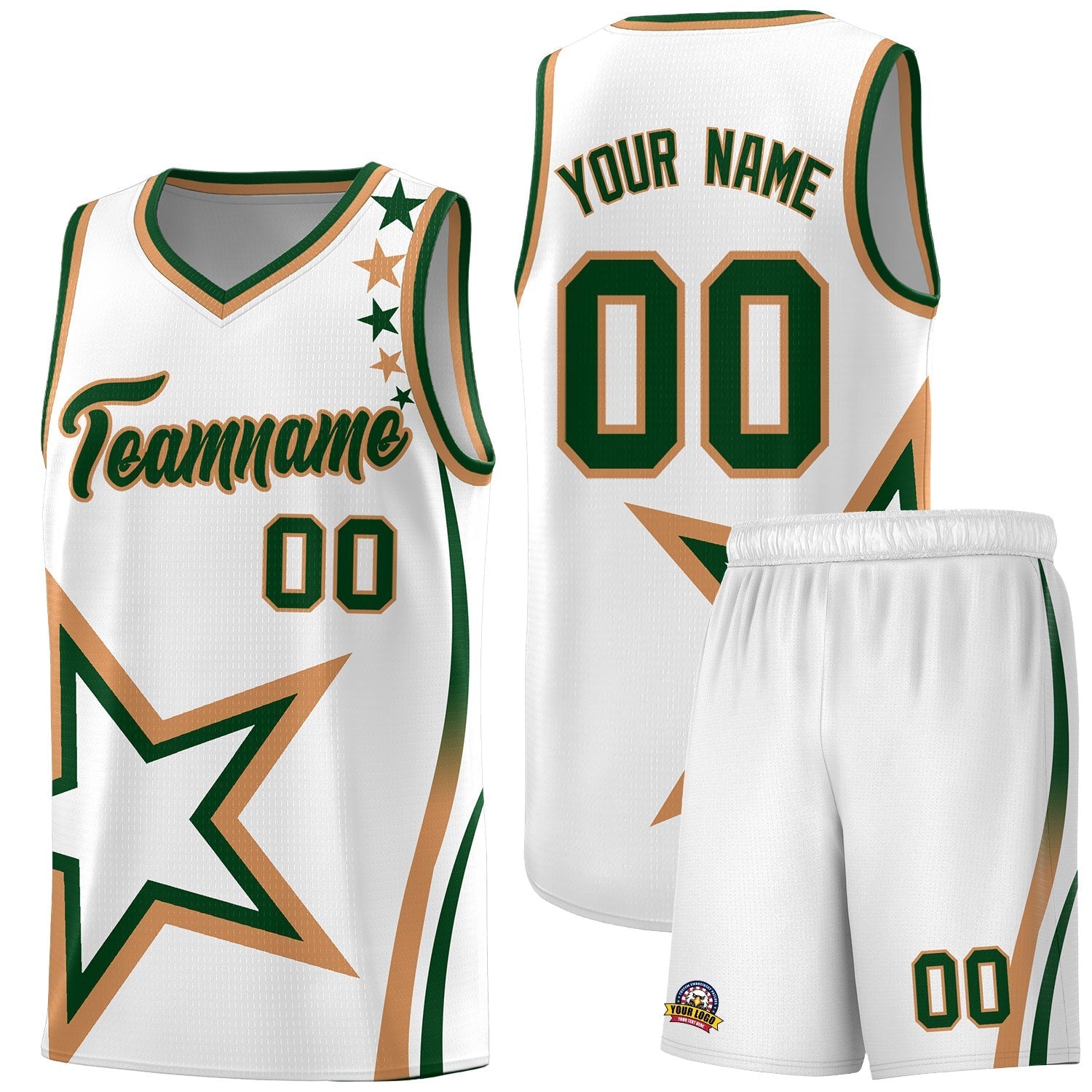 Custom Neon Green Navy-White Side Two-Tone Classic Sports Uniform Basketball Jersey |KXKSHOP