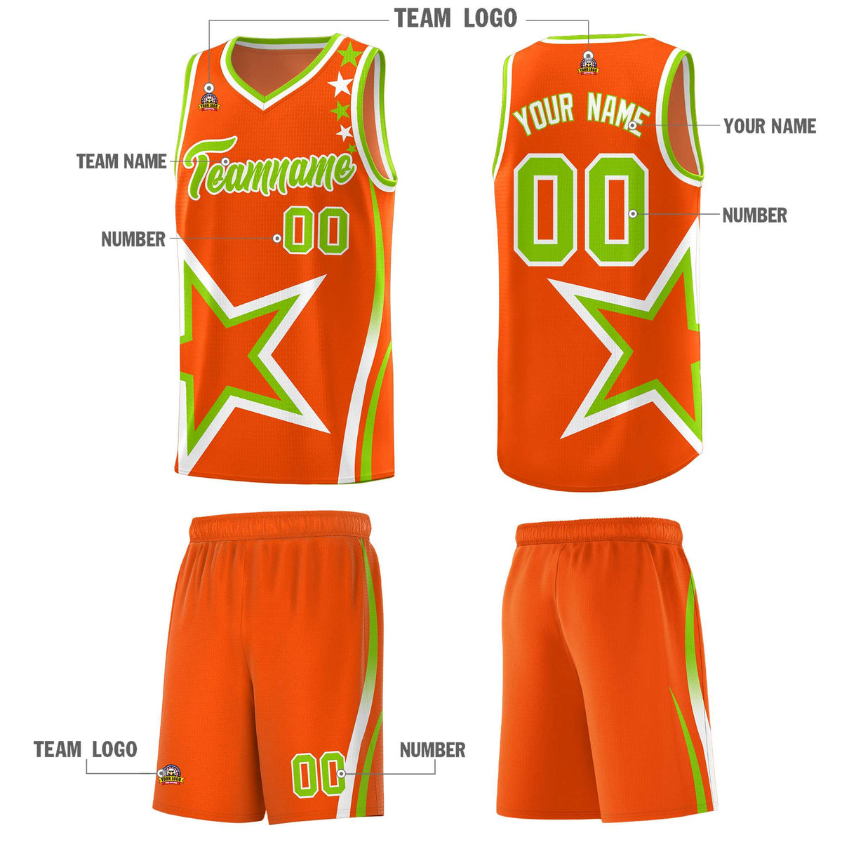 Custom Neon Green Navy-White Side Two-Tone Classic Sports Uniform Basketball Jersey |KXKSHOP