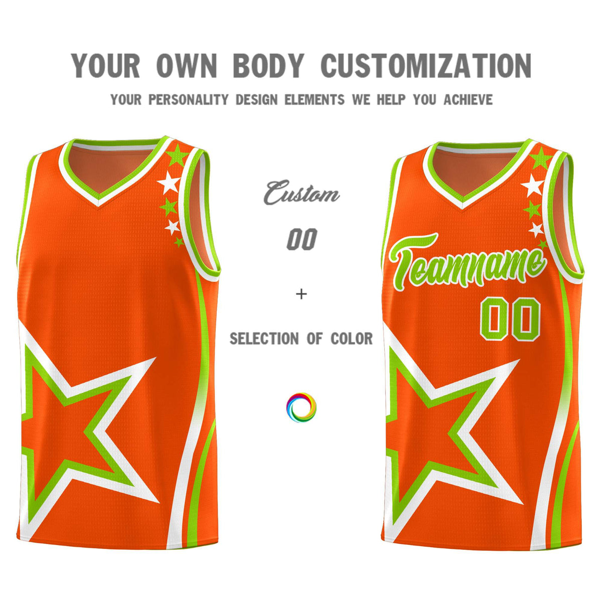 Custom Neon Green Navy-White Side Two-Tone Classic Sports Uniform Basketball Jersey |KXKSHOP