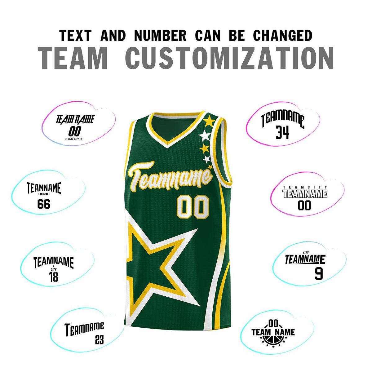 Custom Neon Green Navy-White Side Two-Tone Classic Sports Uniform Basketball Jersey |KXKSHOP