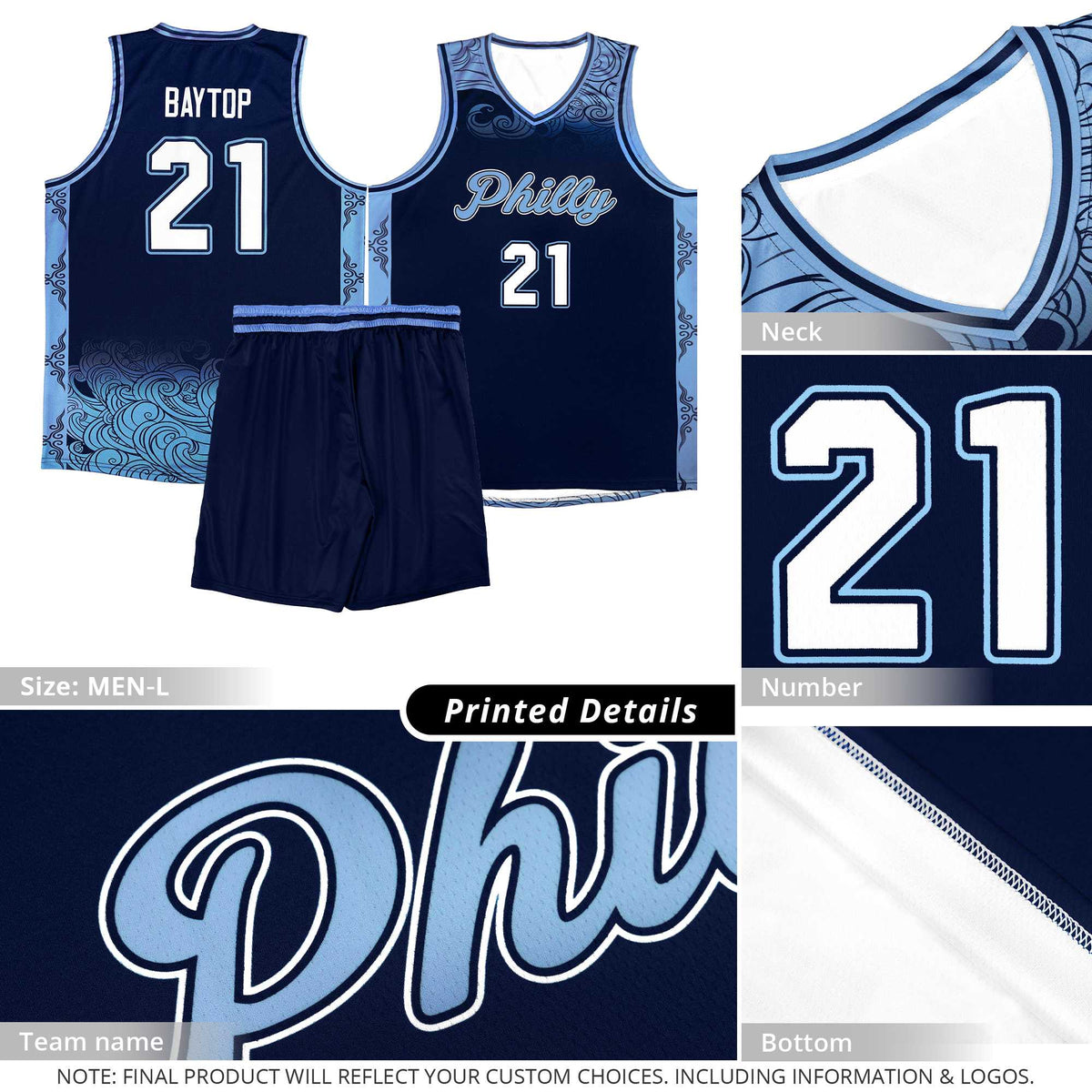 Custom Kelly Green Personalized Cloud Pattern Sports Kits Uniform Basketball Jersey|KXKSHOP