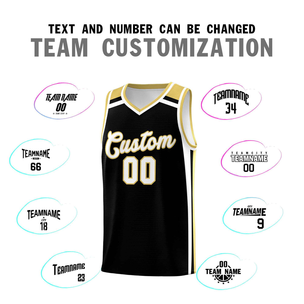 Custom Black Khaki White Trendy Color Charge Series Sports Uniform Basketball Jersey| KXKSHOP
