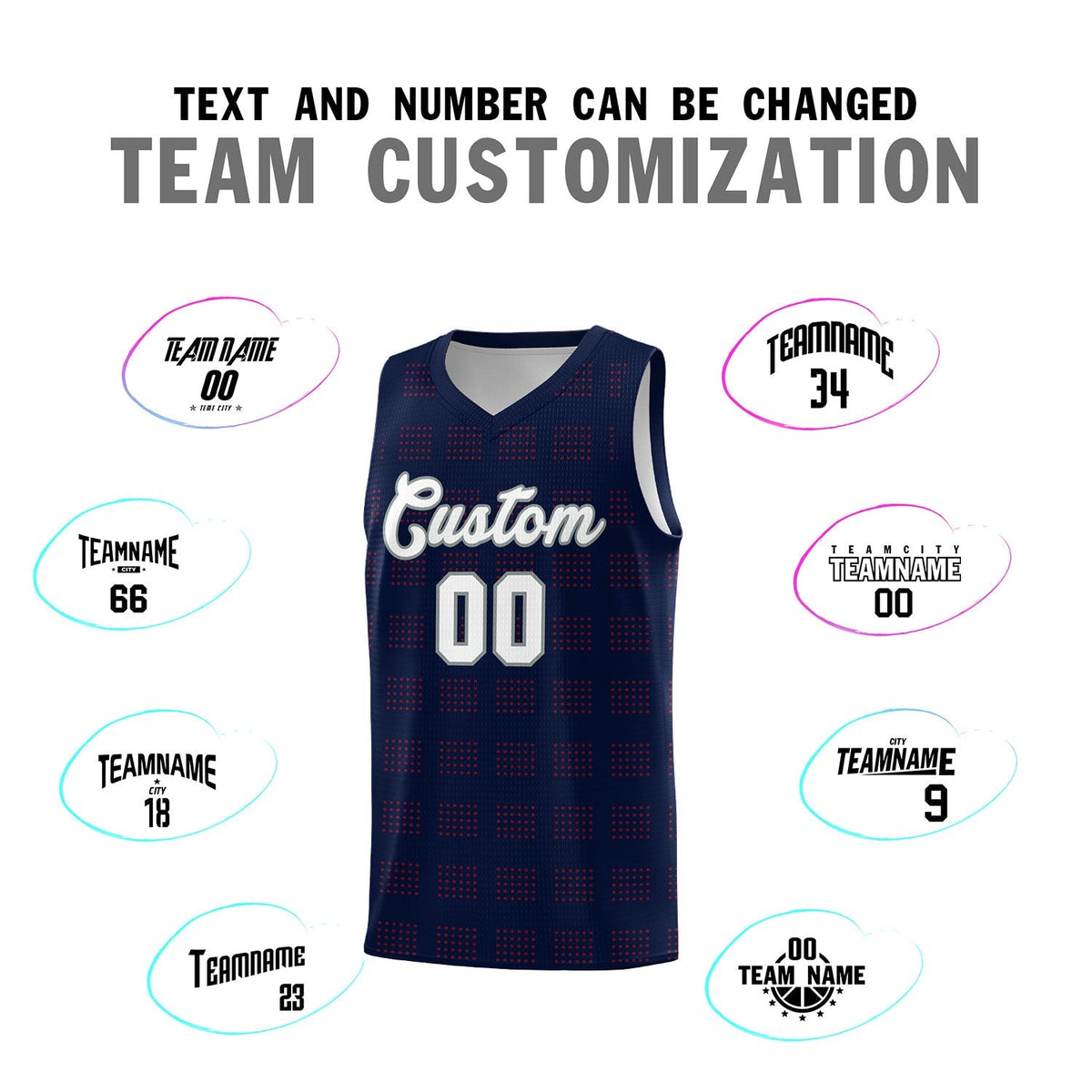 Custom Neon Green Navy-White Side Two-Tone Classic Sports Uniform Basketball Jersey |KXKSHOP