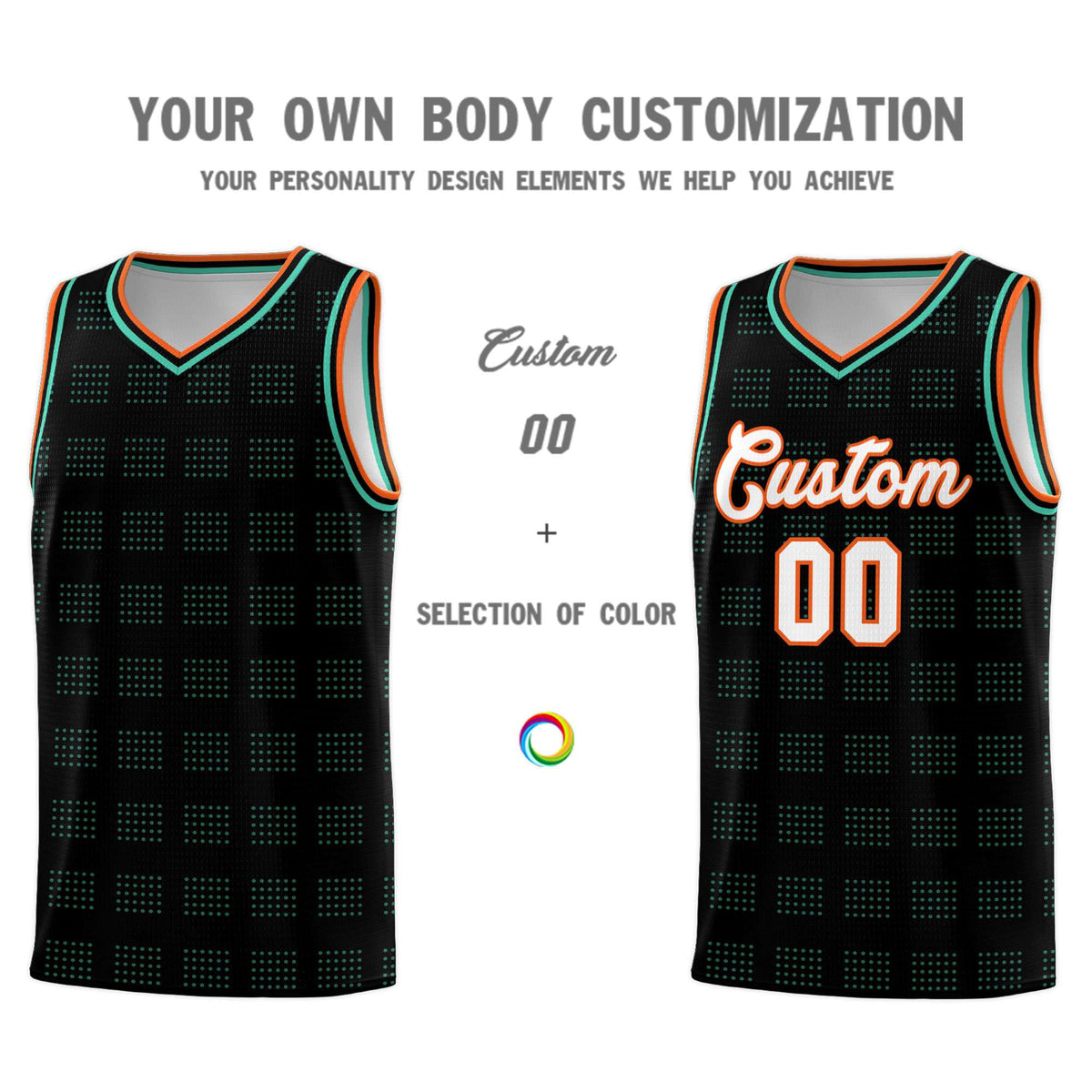 Custom Neon Green Navy-White Side Two-Tone Classic Sports Uniform Basketball Jersey |KXKSHOP