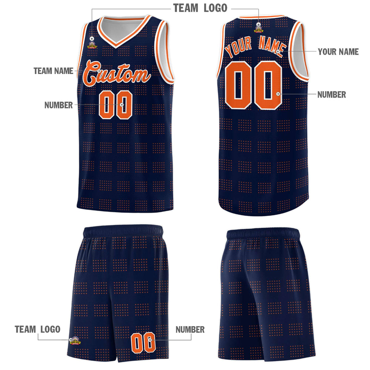 Custom Neon Green Navy-White Side Two-Tone Classic Sports Uniform Basketball Jersey |KXKSHOP