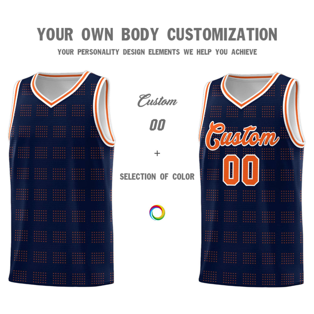 Custom Neon Green Navy-White Side Two-Tone Classic Sports Uniform Basketball Jersey |KXKSHOP