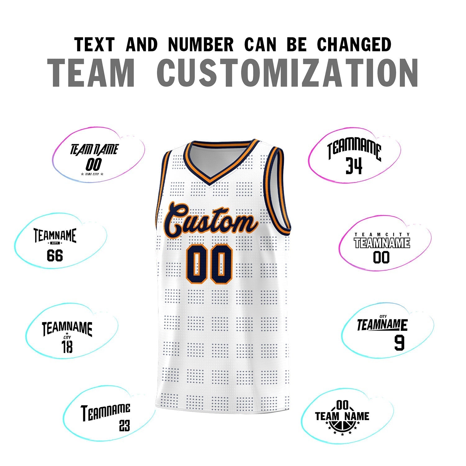 Custom Neon Green Navy-White Side Two-Tone Classic Sports Uniform Basketball Jersey |KXKSHOP