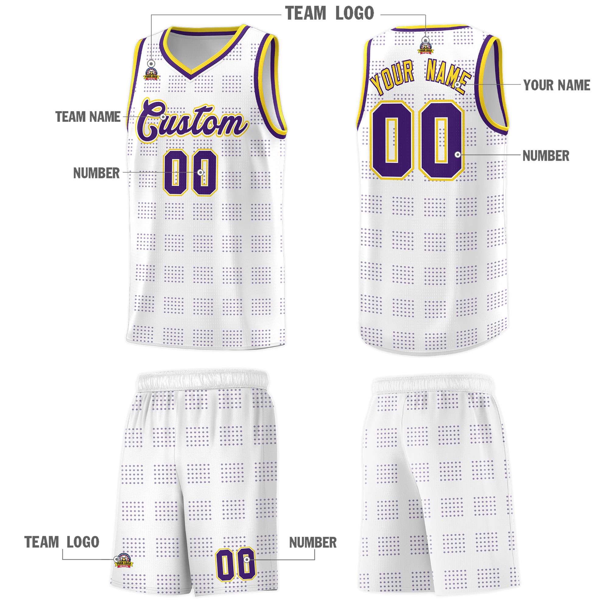 Custom Neon Green Navy-White Side Two-Tone Classic Sports Uniform Basketball Jersey |KXKSHOP