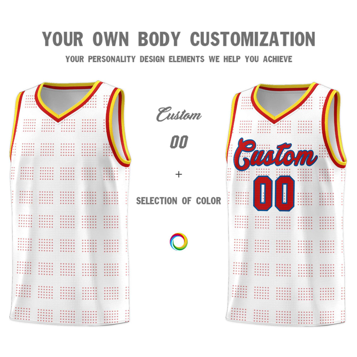 Custom Neon Green Navy-White Side Two-Tone Classic Sports Uniform Basketball Jersey |KXKSHOP