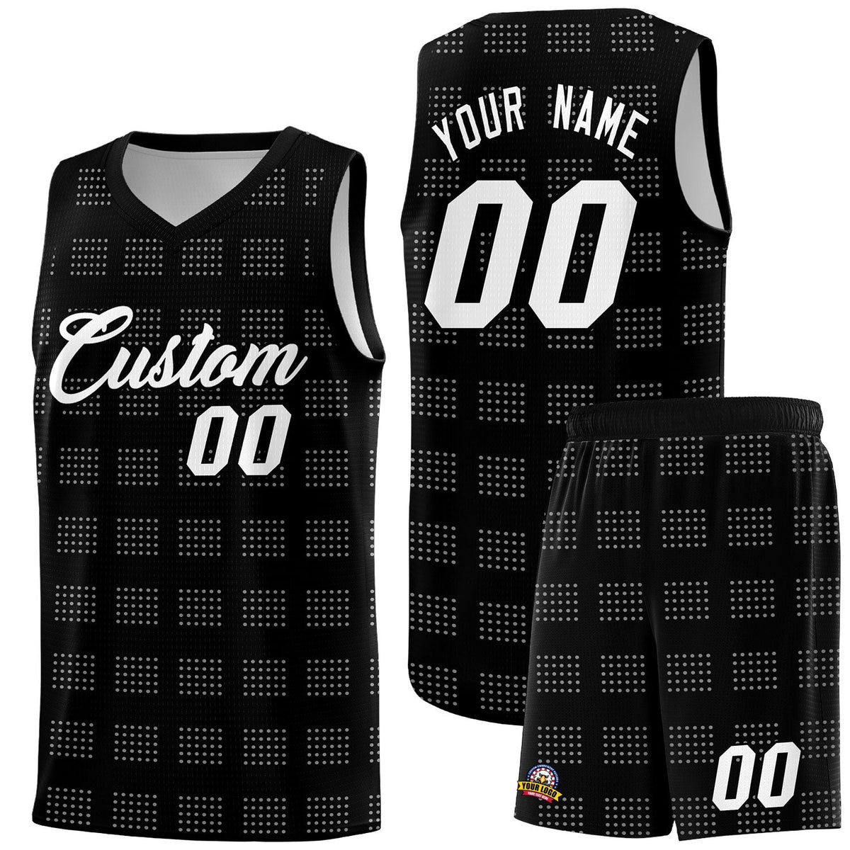 Custom Neon Green Navy-White Side Two-Tone Classic Sports Uniform Basketball Jersey |KXKSHOP