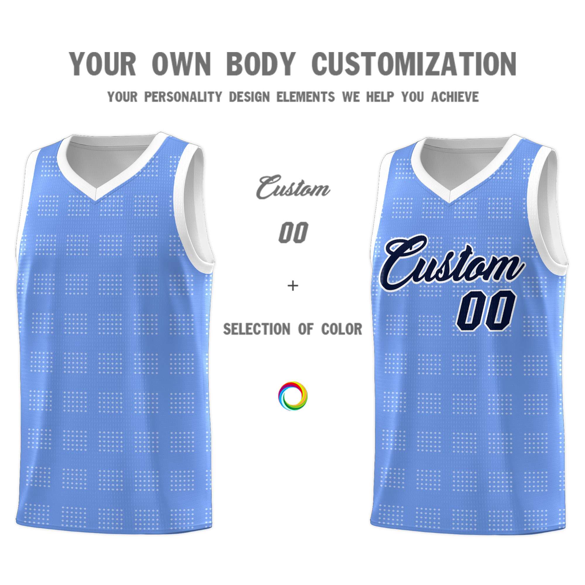 Custom Neon Green Navy-White Side Two-Tone Classic Sports Uniform Basketball Jersey |KXKSHOP