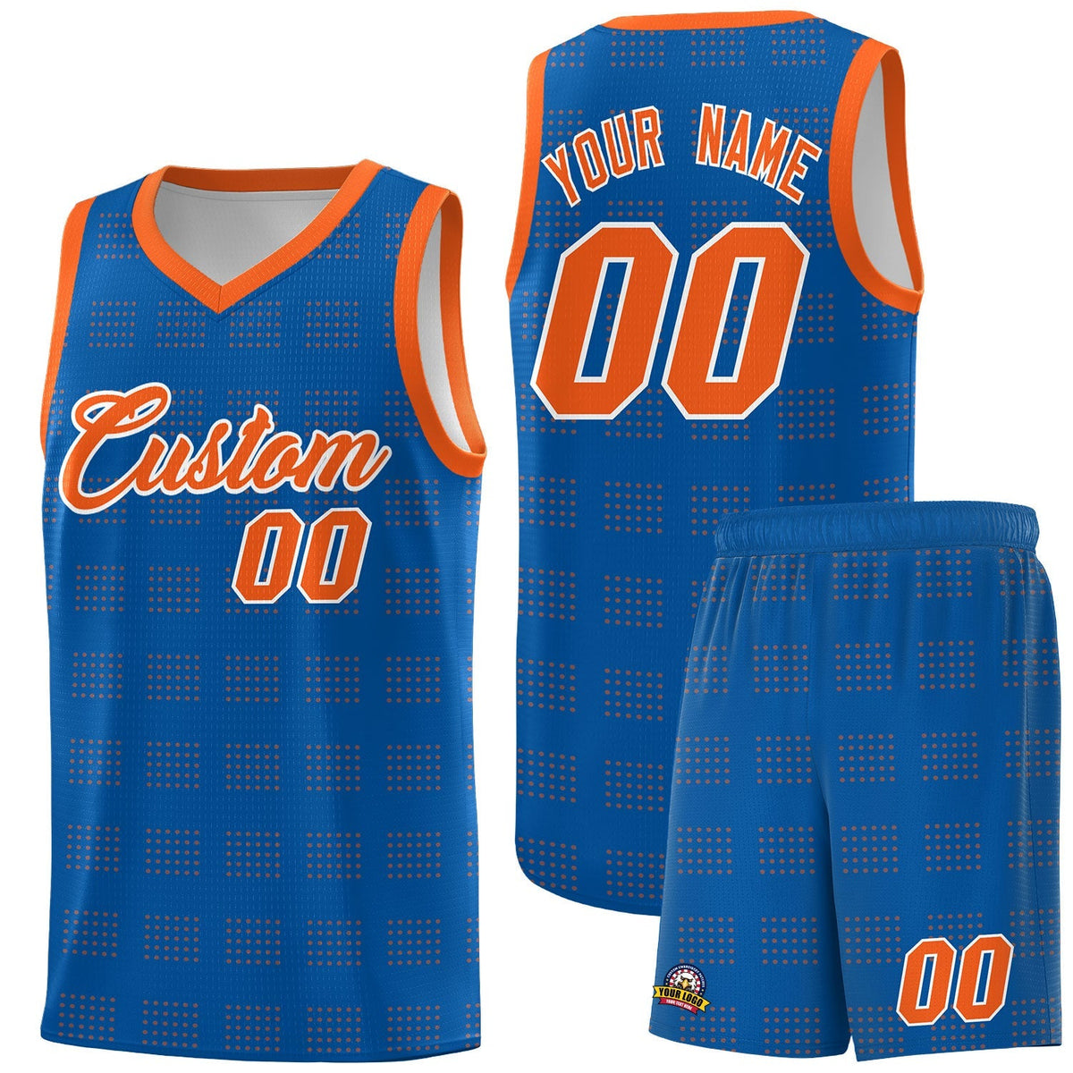 Custom Neon Green Navy-White Side Two-Tone Classic Sports Uniform Basketball Jersey |KXKSHOP