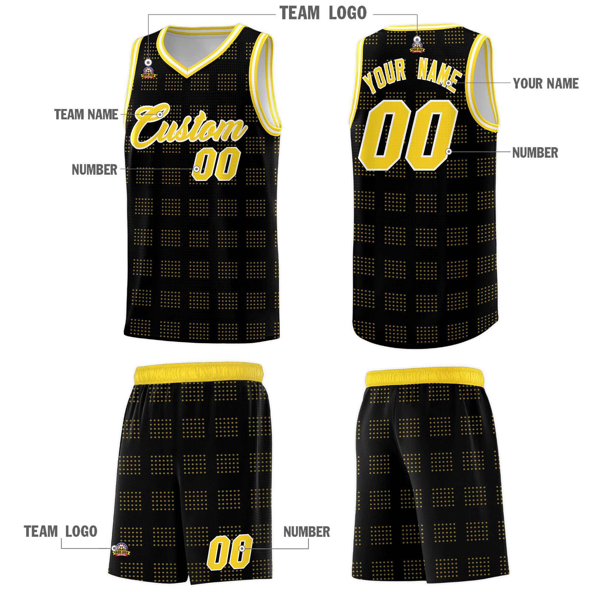Custom Neon Green Navy-White Side Two-Tone Classic Sports Uniform Basketball Jersey |KXKSHOP