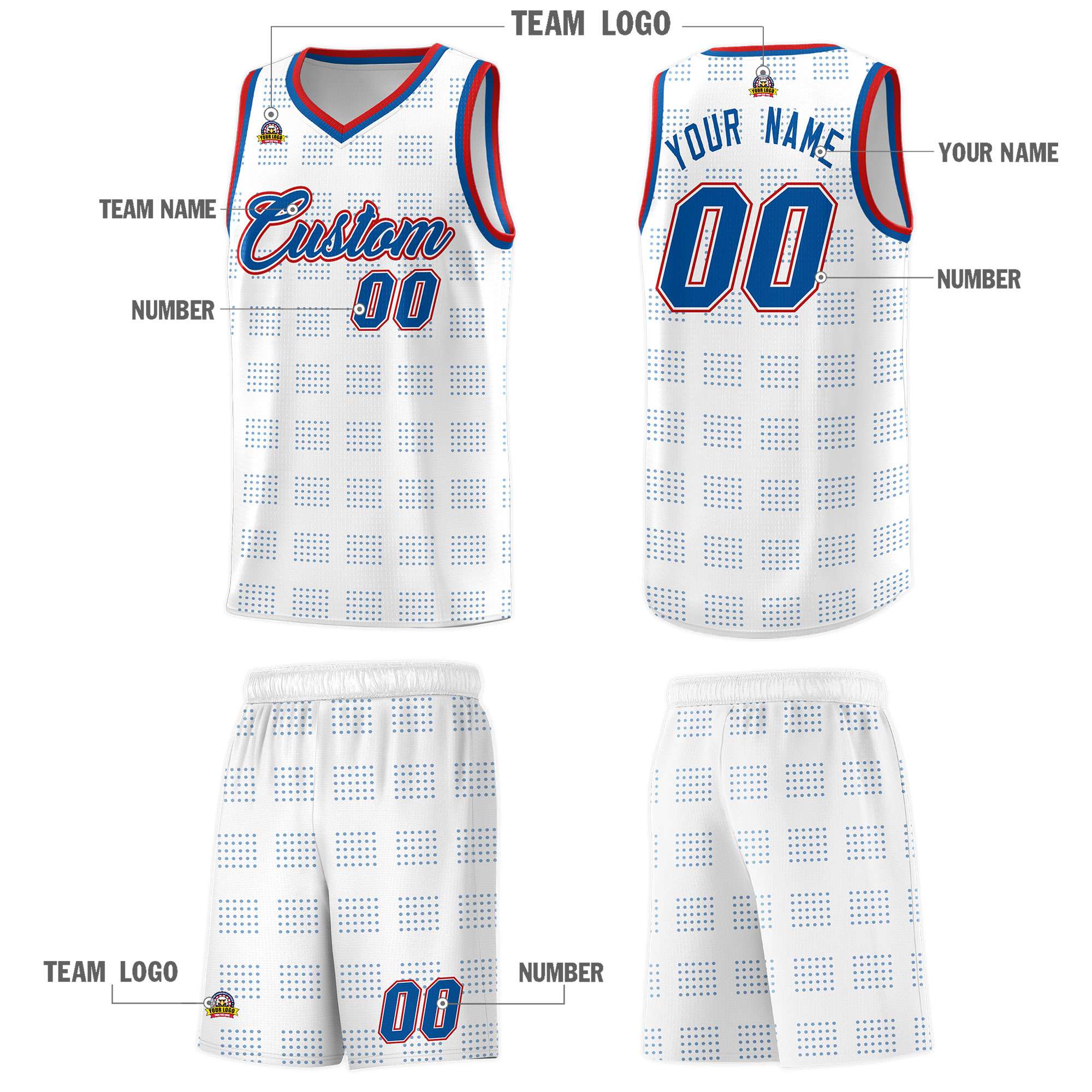 Custom Neon Green Navy-White Side Two-Tone Classic Sports Uniform Basketball Jersey |KXKSHOP