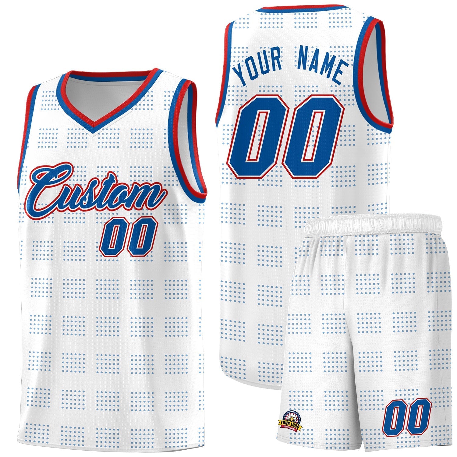 Custom Neon Green Navy-White Side Two-Tone Classic Sports Uniform Basketball Jersey |KXKSHOP