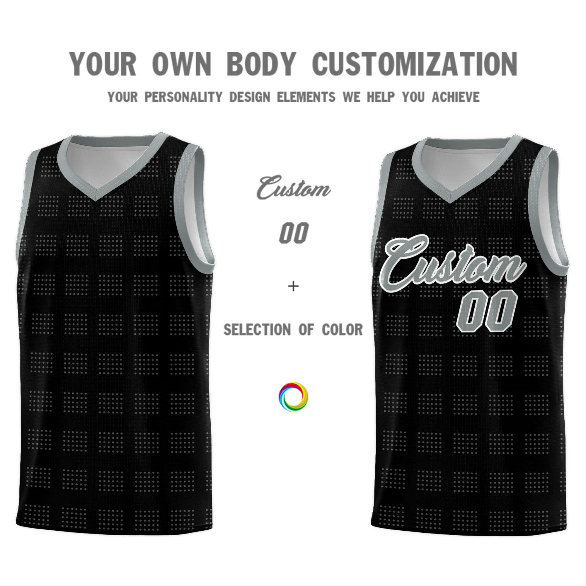 Custom Neon Green Navy-White Side Two-Tone Classic Sports Uniform Basketball Jersey |KXKSHOP