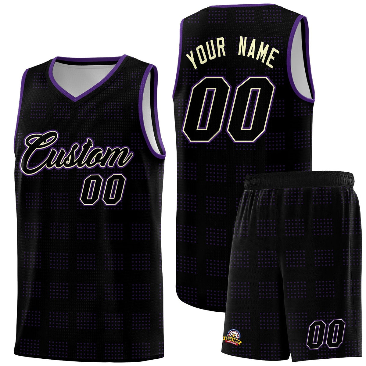Custom Neon Green Navy-White Side Two-Tone Classic Sports Uniform Basketball Jersey |KXKSHOP