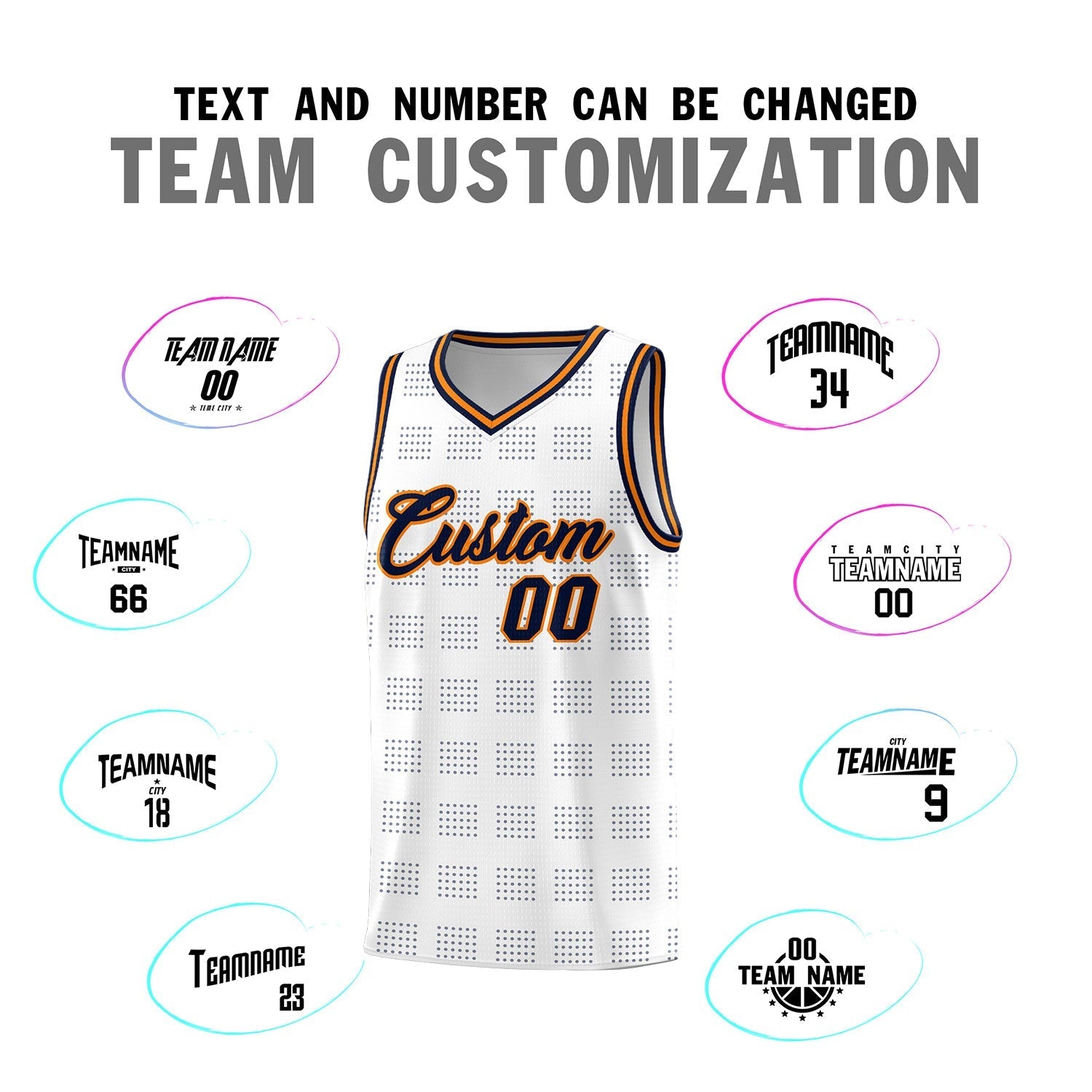 Custom Neon Green Navy-White Side Two-Tone Classic Sports Uniform Basketball Jersey |KXKSHOP