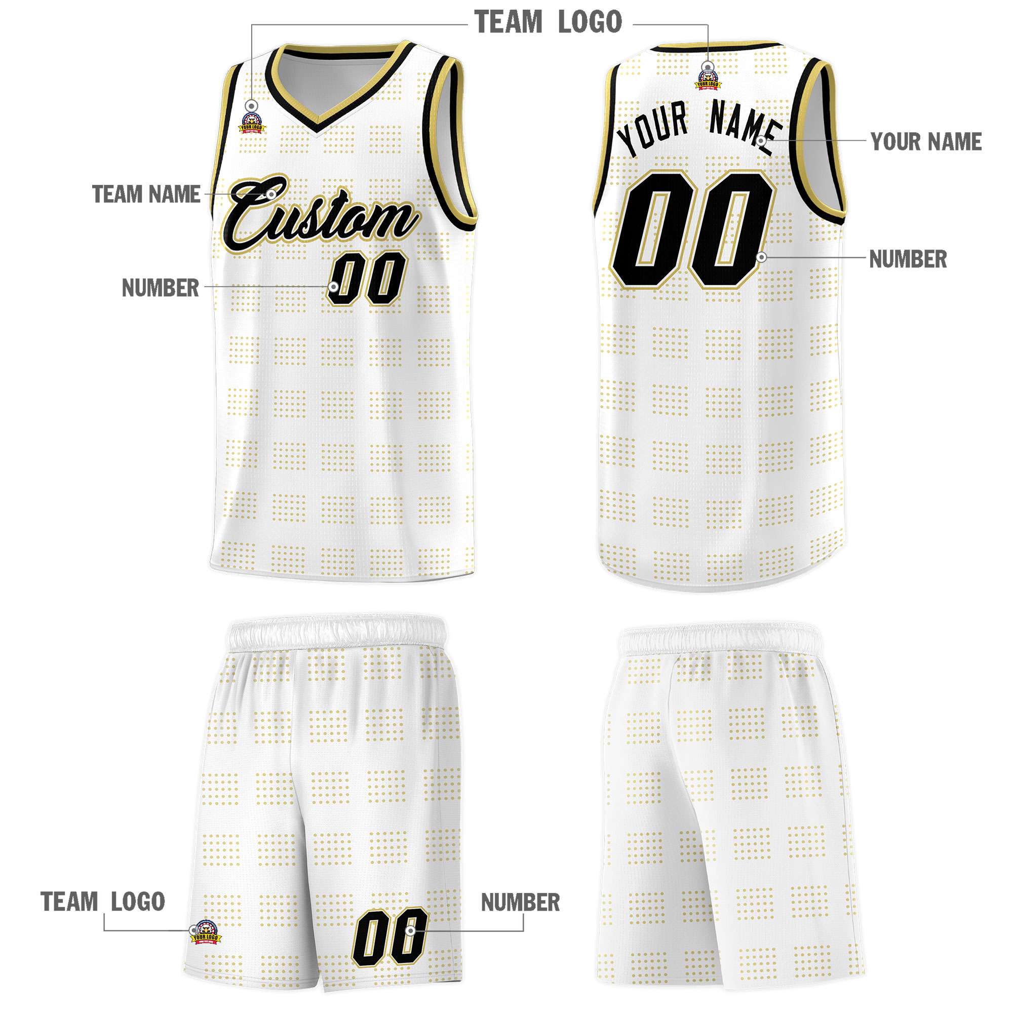 Custom Neon Green Navy-White Side Two-Tone Classic Sports Uniform Basketball Jersey |KXKSHOP