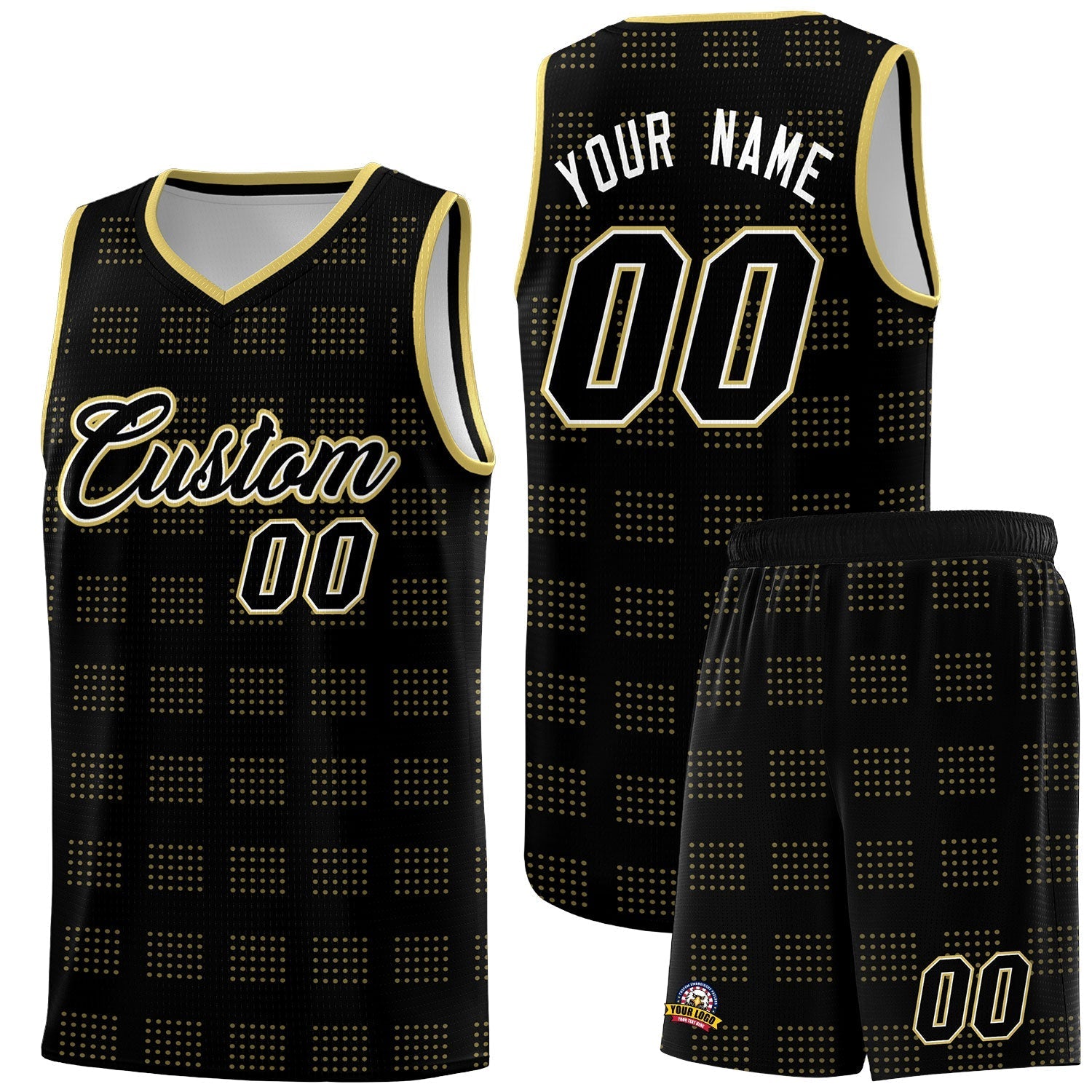 Custom Neon Green Navy-White Side Two-Tone Classic Sports Uniform Basketball Jersey |KXKSHOP