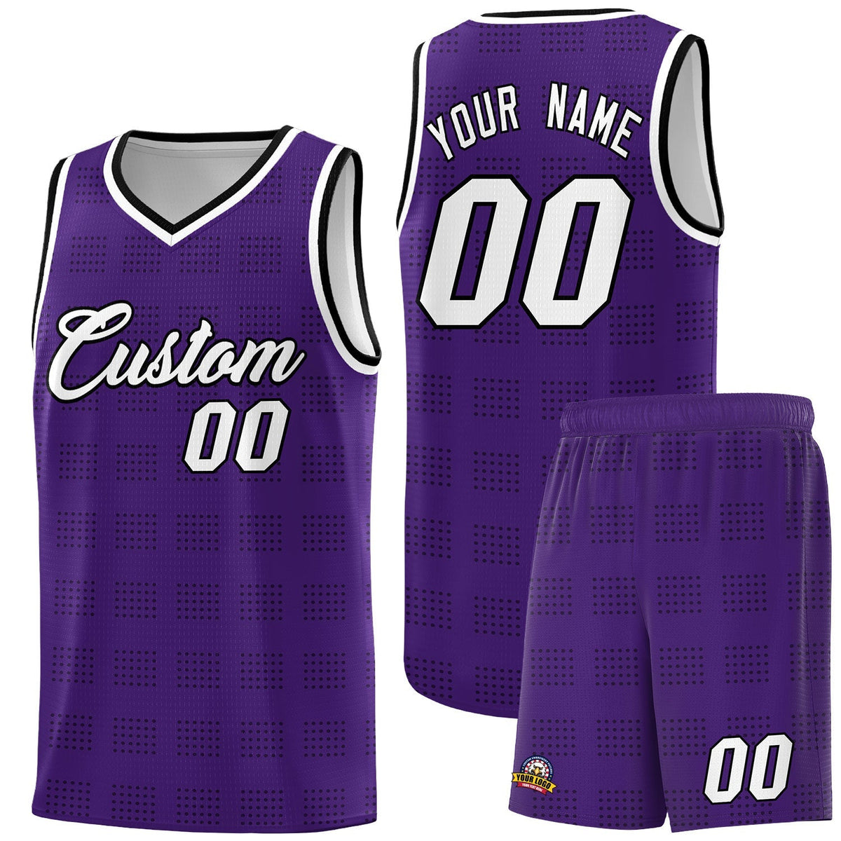 Custom Neon Green Navy-White Side Two-Tone Classic Sports Uniform Basketball Jersey |KXKSHOP
