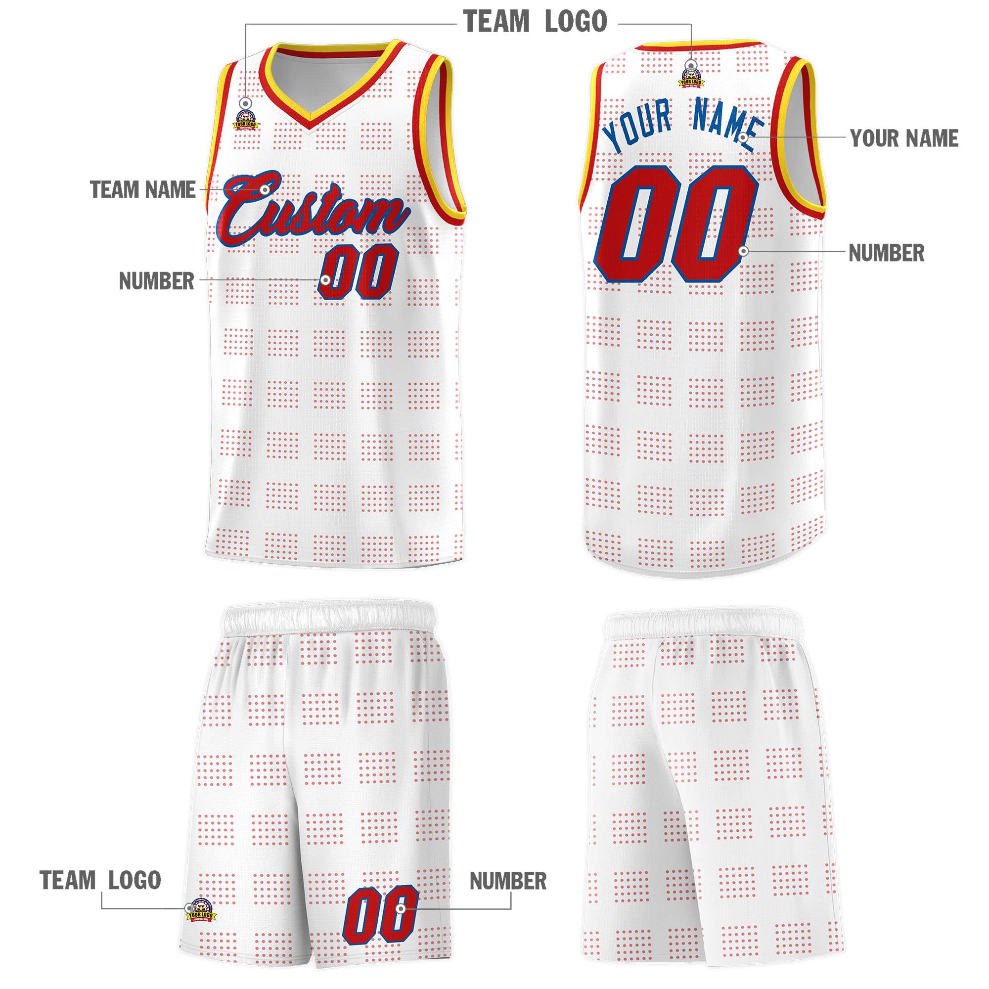 Custom Neon Green Navy-White Side Two-Tone Classic Sports Uniform Basketball Jersey |KXKSHOP