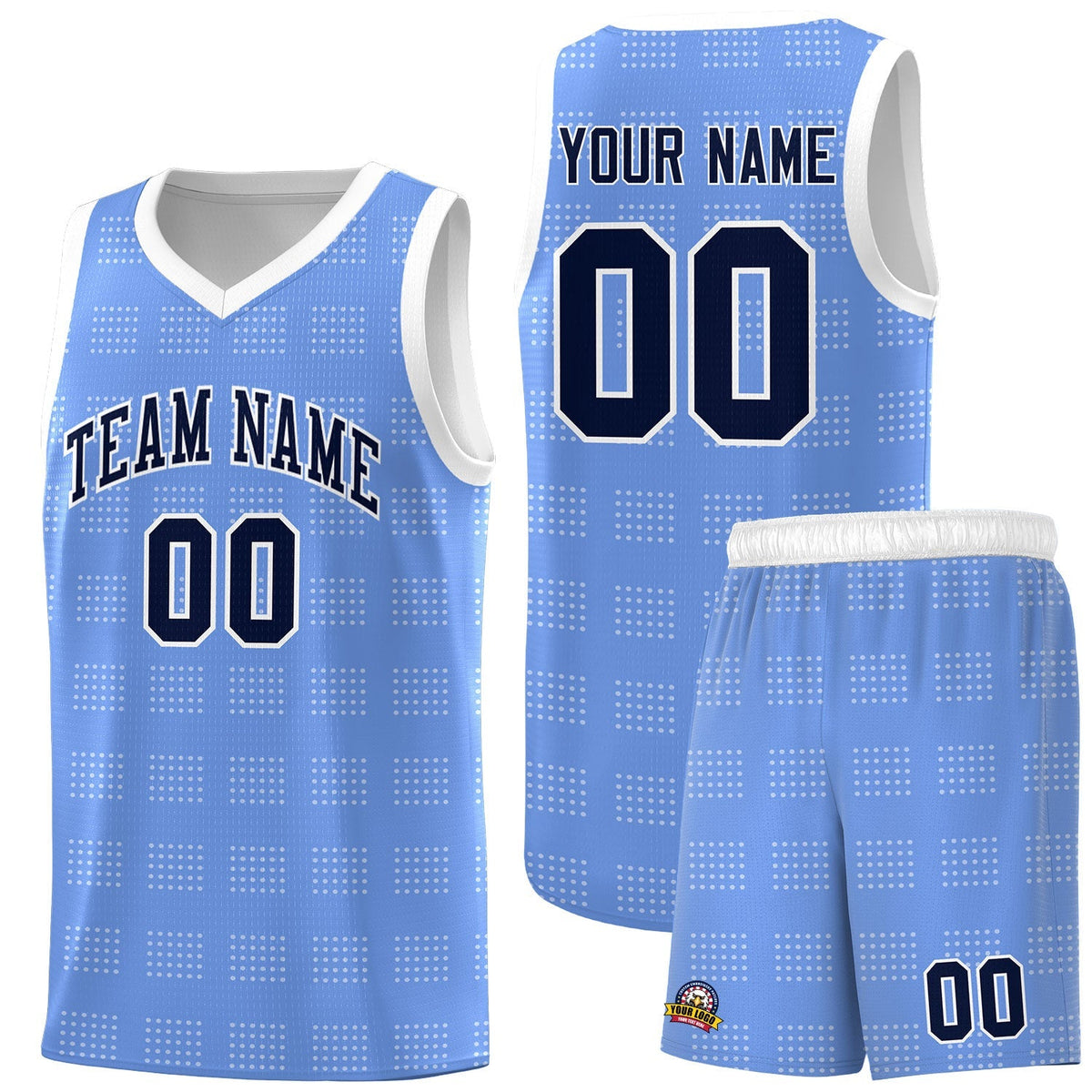 Custom Neon Green Navy-White Side Two-Tone Classic Sports Uniform Basketball Jersey |KXKSHOP
